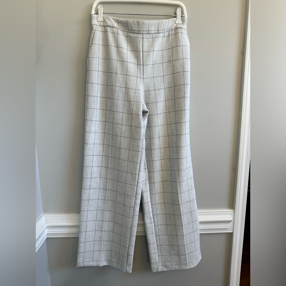 Rachel Zoe dress pants, 8, EUC, black/white